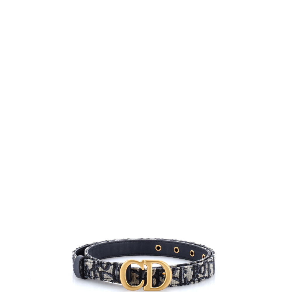 Christian Dior Thin Saddle Belt